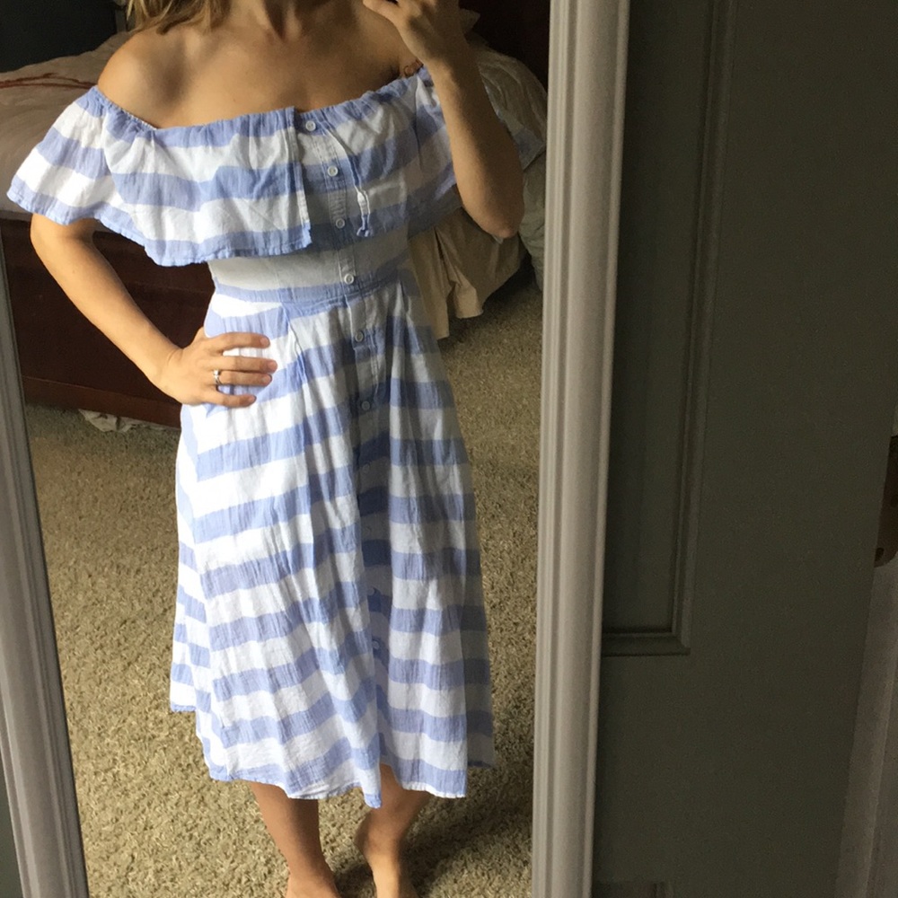 Lulus striped dress